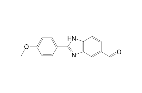 2-(p-Methoxyphenyl)-benzimidazole-5 / 6-carbaldehyde