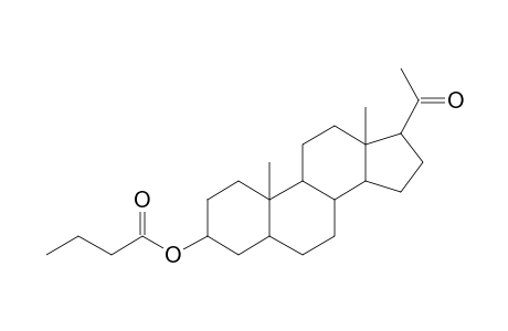 Pregnan-3.alpha.-ol-20-one, butyrate