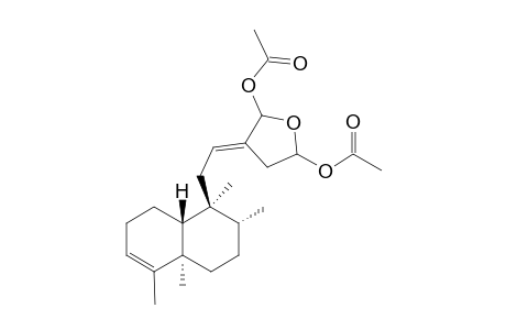 15,16-DIACETOXY-15,16-EPOXY-NEO-ClERODA-3,12Z-DIENE