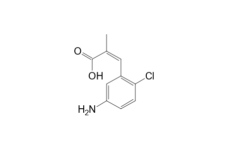 2-Propenoic acid, 3-(5-amino-2-chlorophenyl)-2-methyl-