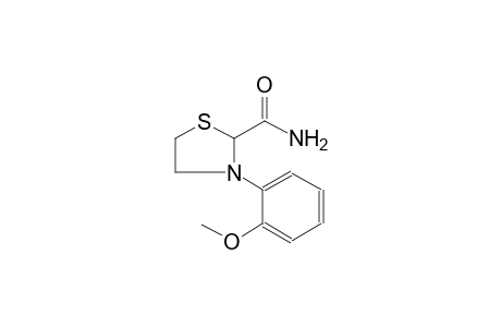3-(2-Methoxyphenyl)-1,3-thiazolidine-2-carboxamide