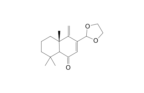 6-Oxo-7,9-drimadien-12-al 12-Ethylene Acetal