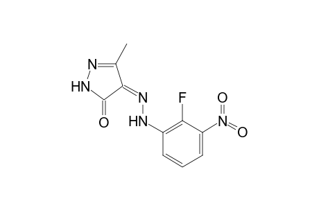4-[(2-Fluoro-3-nitro-phenyl)-hydrazono]-5-methyl-2,4-dihydro-pyrazol-3-one
