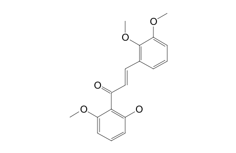 (E)-3-(2,3-DIMETHOXYPHENYL)-1-(2-HYDROXY-6-METHOXYPHENYL)-PROP-2-EN-1-ONE