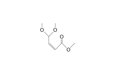 4,4-Dimethoxy-cis-2-butenoic acid, methyl ester