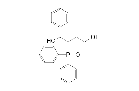 2-Diphenylphosphinoyl-2-methyl-1-phenylbutane-1,4-diol