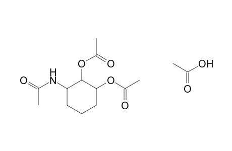 CYCLOHEXANE, 1R-ACETAMIDO-2C,3C,4T-TRIS(ACETOXY)-