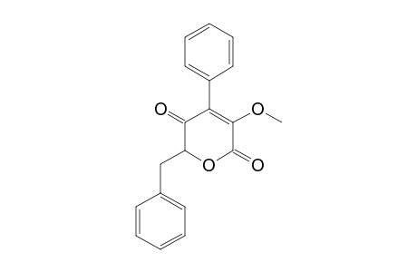 3-METHOXY-4-PHENYL-6-(PHENYLMETHYL)-2H-PYRAN-2,5(6H)-DIONE