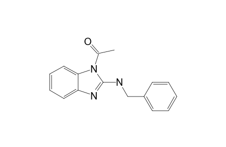1-[2-(benzylamino)benzimidazol-1-yl]ethanone