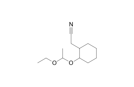 2-(1'-Ethoxyethoxy)-cyclohexylacetonitrile
