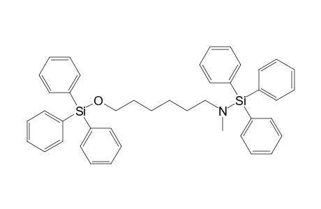 N-Methyl-N-(triphenylsilyl)-6-(triphenylsiloxy)-1-hexanamine