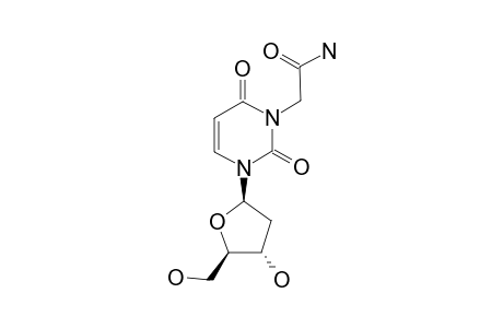 3-N-CARBAMOYLMETHYL-2'-DEOXYURIDINE