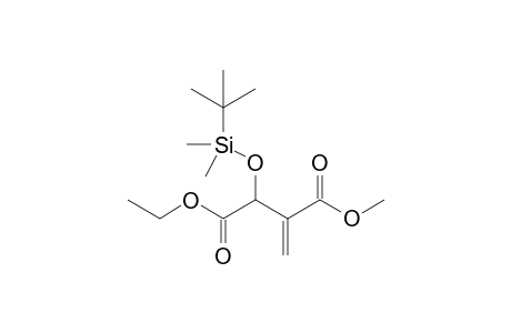 1-Ethyl-4-methyl-2-tert-butyldimethylsilyloxy-3-methylenebutanedioate