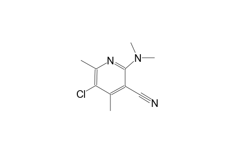 3-pyridinecarbonitrile, 5-chloro-2-(dimethylamino)-4,6-dimethyl-