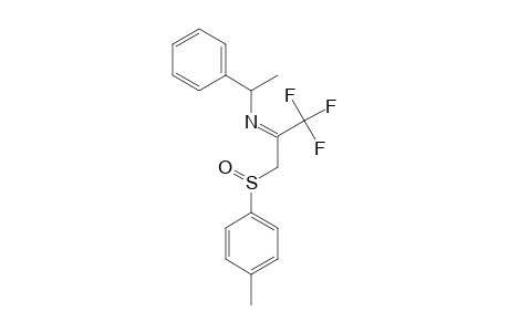 [R,S(S)]-2-(Z)-(N-1-PHENYLETHYLIMINO-3,3,3-TRIFLUOROPROPYL-1-PARA-TOLYLSULFOXIDE