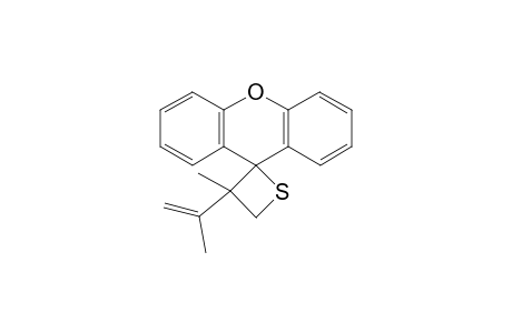 3-Methyl-3-isopropenyl-spiro[thietan-2,9'-xanthen]
