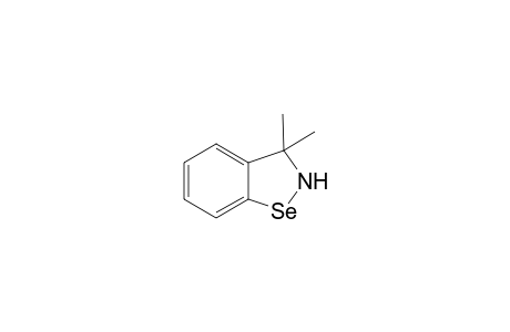 3,3-Dimethyl-1,2-benzisoselenazolidine