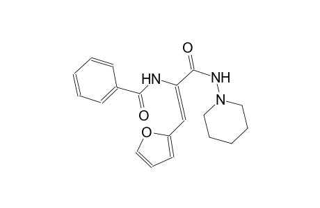 N-{(Z)-2-(2-furyl)-1-[(1-piperidinylamino)carbonyl]ethenyl}benzamide