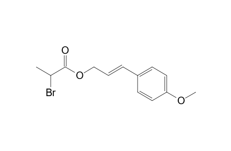 4-Methoxycinnamyl 2-bromopropanoate
