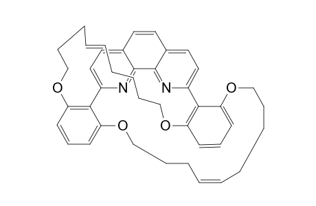 2,12,14,24-Tetraoxa-1,13(1,3,2)-dibenzena-25(2,9)-1,10-phenanthrolinabicyclo[11,11,1]pentacosaphan-6,19-diene