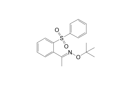 (E)-1-(2-besylphenyl)ethylidene-tert-butoxy-amine