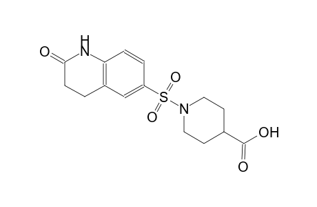 4-piperidinecarboxylic acid, 1-[(1,2,3,4-tetrahydro-2-oxo-6-quinolinyl)sulfonyl]-