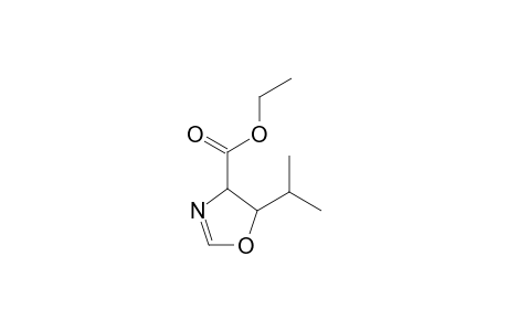 1,3-oxazole-4-carboxylic acid, 4,5-dihydro-5-(1-methylethyl)-, ethyl ester