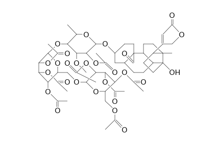 Peracetylthevetin-A