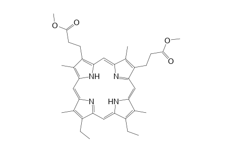 13,17-Diethyl-3,8-bis(2-methoxycarbonylethyl)-2,7,12,18-tetramethylporphyrin