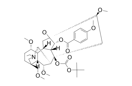 8-O-DEACETYL-8-O-TERT.-BUTOXYCARBONYL-CRASSICAULINE-A