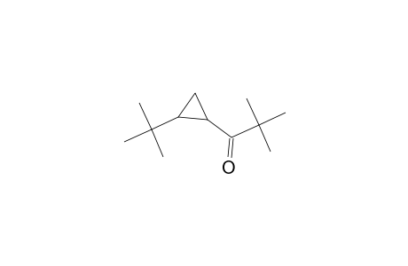 1-Propanone, 1-[2-(1,1-dimethylethyl)cyclopropyl]-2,2-dimethyl-, trans-