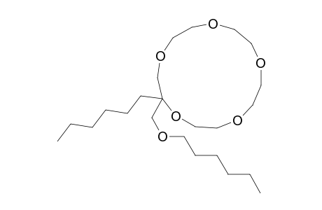 2-Hexyl-2-[(hexyloxy)methyl]-15-crown-5