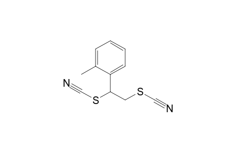 1-(1,2-Dithiocyanatoethyl)-2-methylbenzene