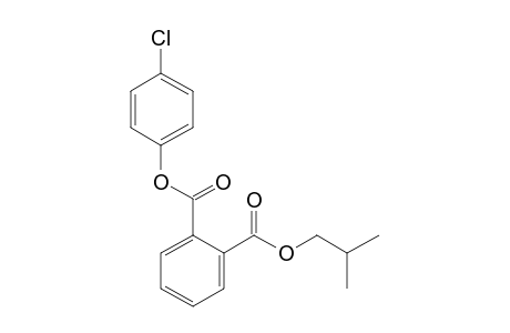 Phthalic acid, 4-chlorophenyl isobutyl ester