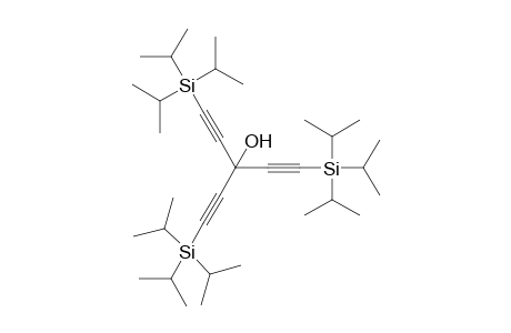 1,5-Bis(triisopropylsilyl)-3-[(triisopropyl)ethynyl]penta-1,4-diyn-3-ol