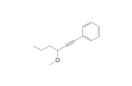 Methyl-[(1-n-propyl-3-phenyl)prop-2-ynyl]ether