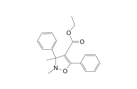 2,3-Dimethyl-3,5-diphenyl-4-ethoxycarbonyl-4-isoxazoline
