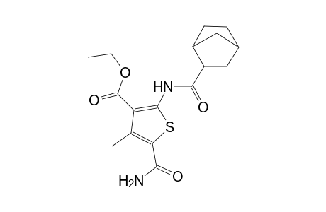 ethyl 5-(aminocarbonyl)-2-[(bicyclo[2.2.1]hept-2-ylcarbonyl)amino]-4-methyl-3-thiophenecarboxylate