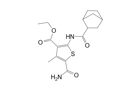 ethyl 5-(aminocarbonyl)-2-[(bicyclo[2.2.1]hept-2-ylcarbonyl)amino]-4-methyl-3-thiophenecarboxylate