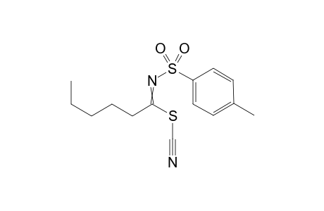 N-[(4-Methylphenyl)sulfonyl]hexanimidoyl Thiocyanate