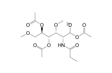 2-Methylacetamido-glucitol-1-D-3,6-dimethyl-1,4,5-triacetate