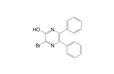 2-Pyrazinol, 3-bromo-5,6-diphenyl-