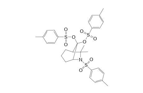 7,7-Dimethyl-6-(4-methylphenylsulfonyl)-exo-anti,8-bis[4-methylphenylsulfonyloxy]-6-azabicyclo[3.2.1]octane