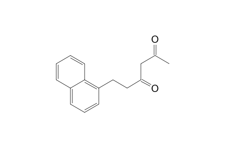 6-(1-Naphthyl)-2,4-hexanedione