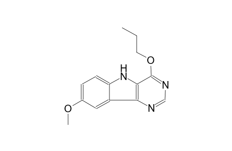 8-methoxy-4-propoxy-5H-pyrimido[5,4-b]indole
