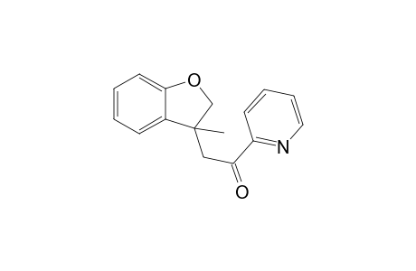 2-(3-Methyl-2,3-dihydrobenzofuran-3-yl)-1-pyridin-2-ylethanone