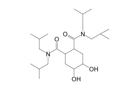 4,5-Dihydroxy-1-N,1-N,2-N,2-N-tetrakis(2-methylpropyl)cyclohexane-1,2-dicarboxamide