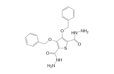 3,4-Bis(benzyloxy)thiophene-2,5-dicarbohydrazide