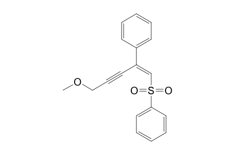 [(1Z)-1-(benzenesulfonylmethylene)-4-methoxy-but-2-ynyl]benzene