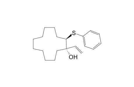 trans-2-(Thiophenyl)-1-vinyl-1-cyclododecanols